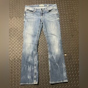 BKE Women's Light Wash Boot Cut Jeans